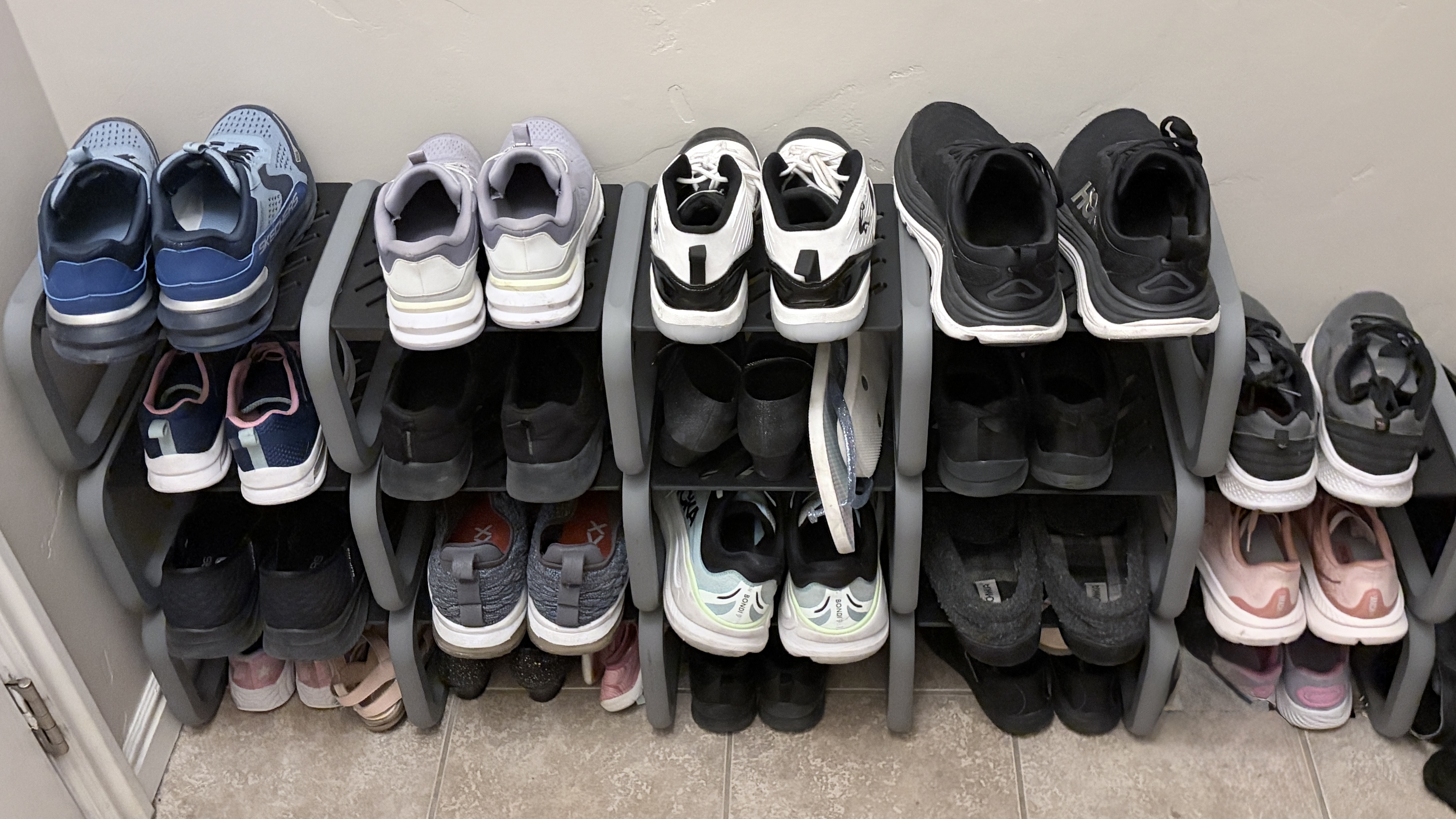 Miniatura 3 do modelo 3D Shoe Rack Stackable