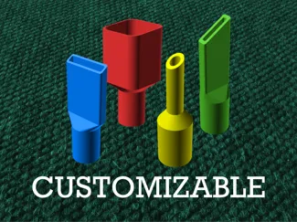 Vacuum attachement tool generator