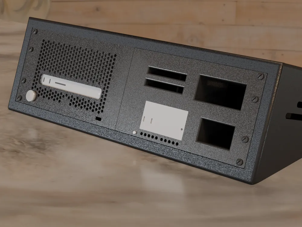 Modular Rack Mount – Mac mini (3U System) - Free 3D Print Model ...