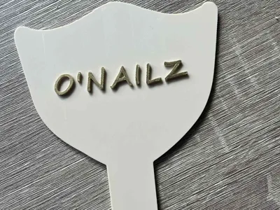 lash and brow face shield photo prop-customizable 