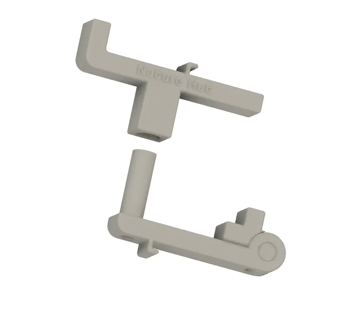 Adjustable Table Hook Print In Place by Nature Hut MakerWorld