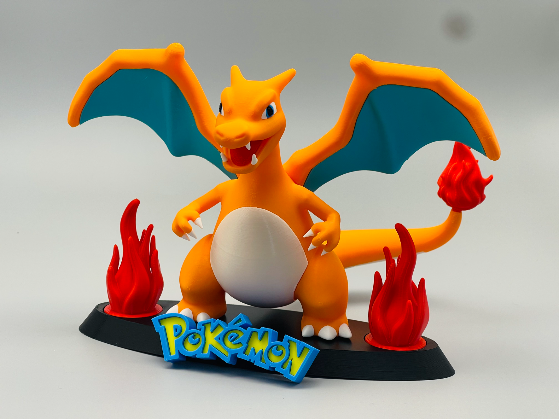 宝可梦 喷火龙 Pokemon Charizard（拆件+分色）