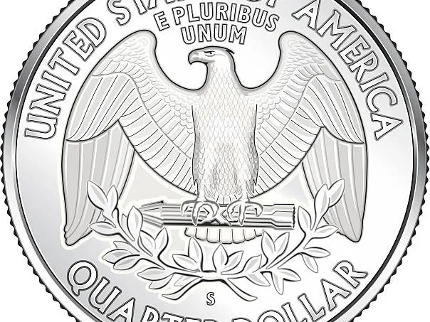 Model US coin 