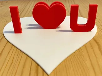 Valentines letter holder