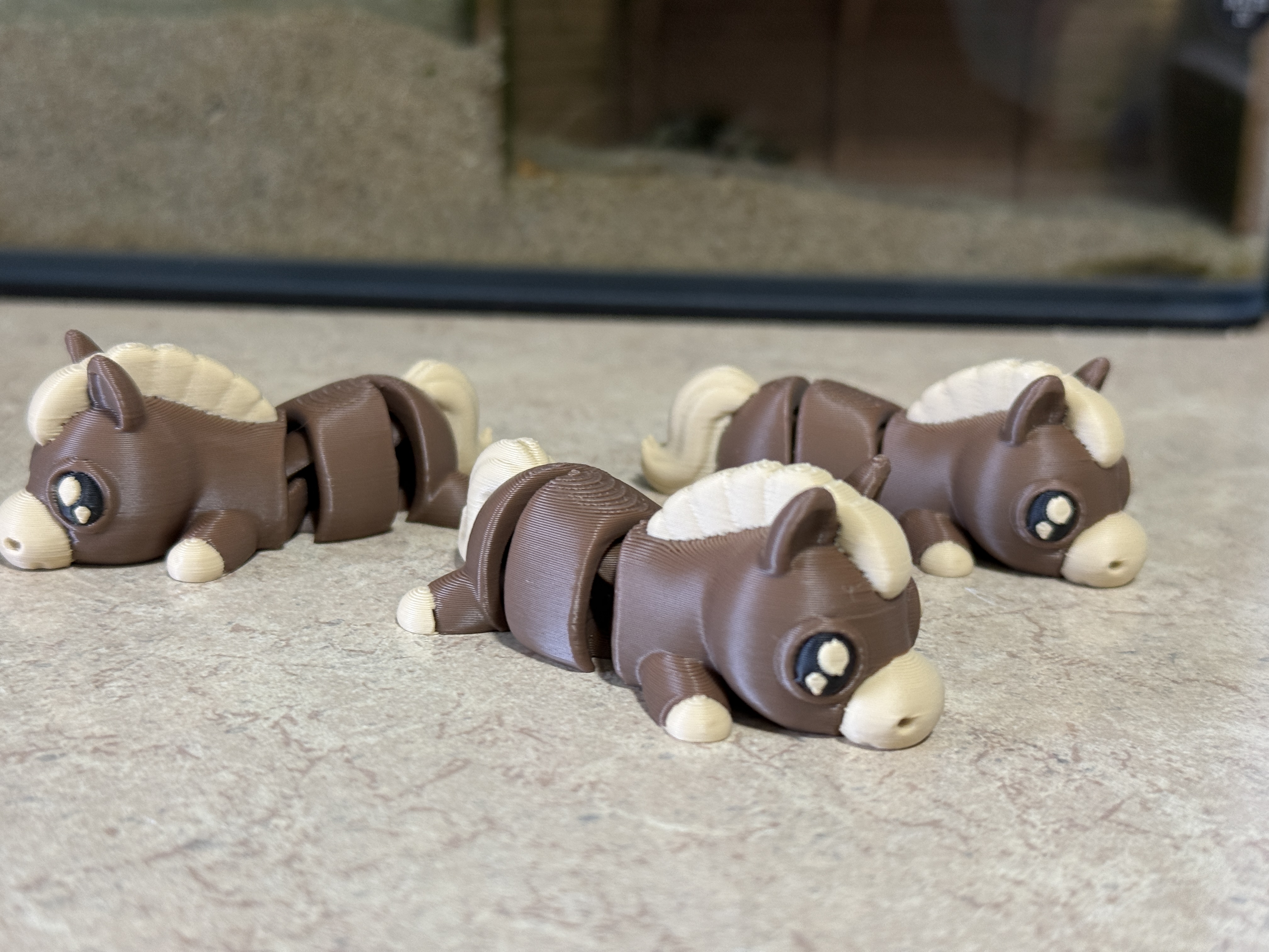 Miniatura 2 do modelo 3D Flexy Mini Horse