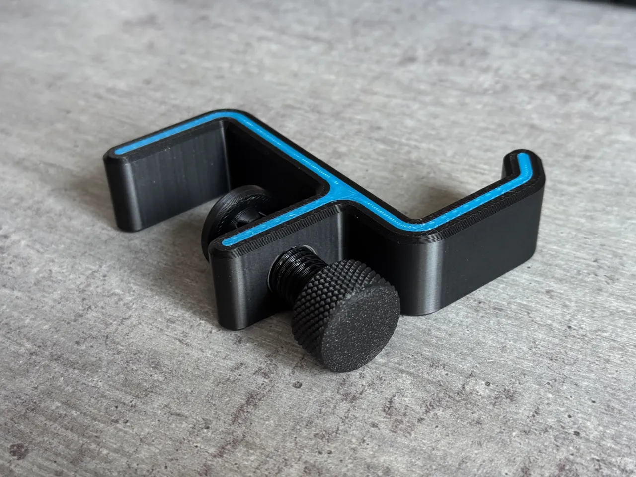 Simple Headphone Hook dual color view 4