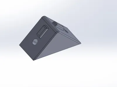 Corner connection for aluminium extruded profile
