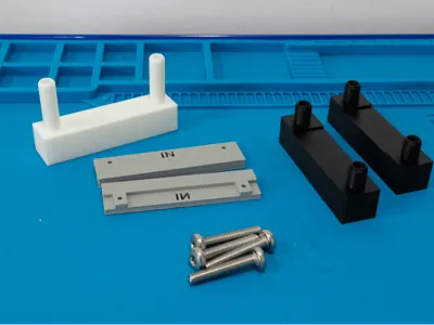 Adapter for SkiDoo LinQ on a Rev snowmobile