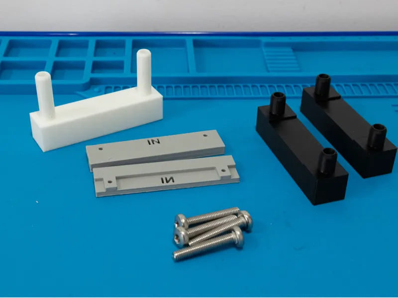 Adapter for SkiDoo LinQ on a Rev snowmobile