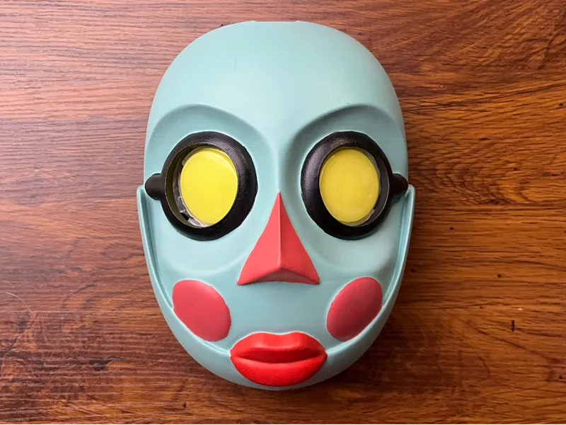Clown Carnival Mask from The Seasons Comic