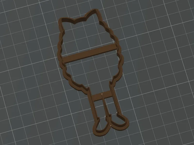 Gabby form Gabbys Dollhause cookie cutter