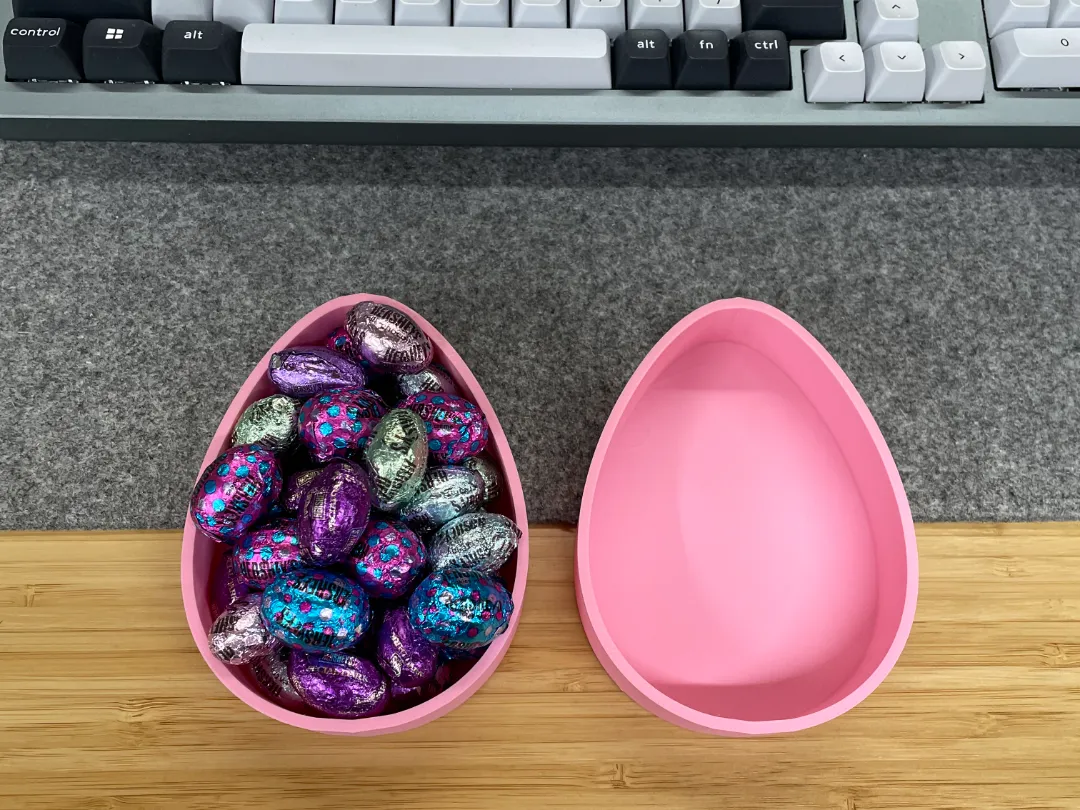 Coupelle à bonbons œuf de Pâques