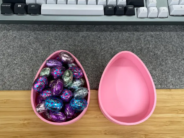 Coupelle à bonbons œuf de Pâques