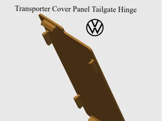 Transporter T5 and T6 Tailgate Hinge cover panel