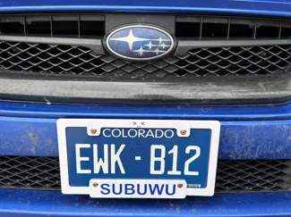 Car License Plate Frame