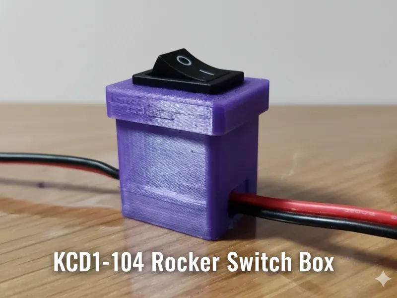 KCD1-104 Rocker Switch Box