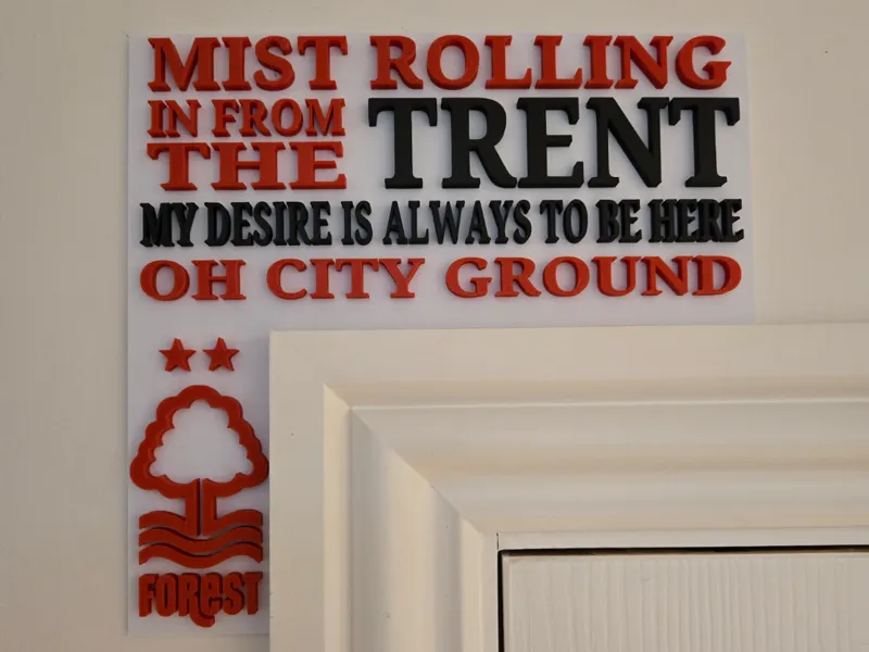 Nottingham Forest LH door corner