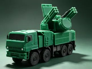 铠甲-S1 弹炮合一防空系统 1/72