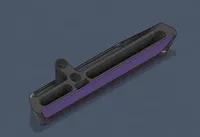 Dual Color - Bambu Lab X and P Compact Door Handle
