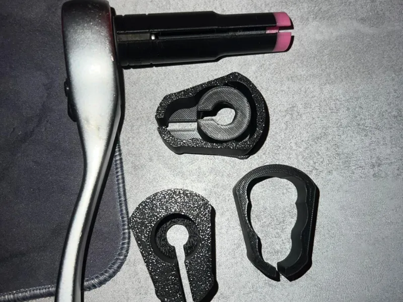 Custom TST MECH GTR Turn Signal Spacer Design
