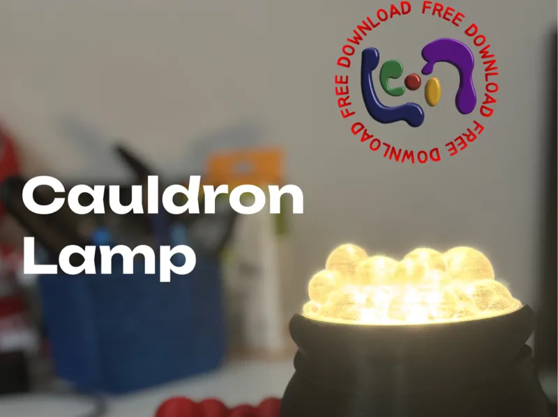 Cauldron Lamp