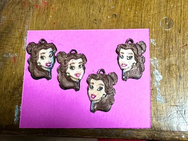 Beauty and the Beast Belle Earrings