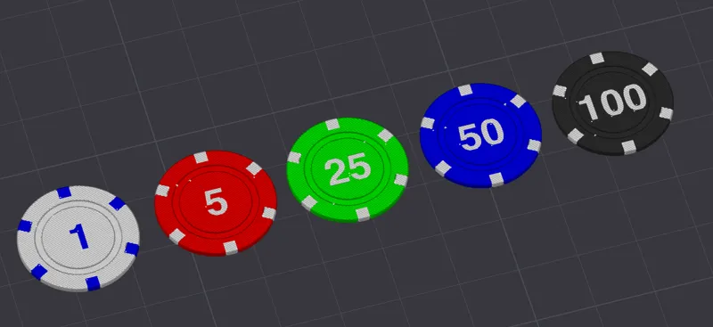 Small Poker Chips
