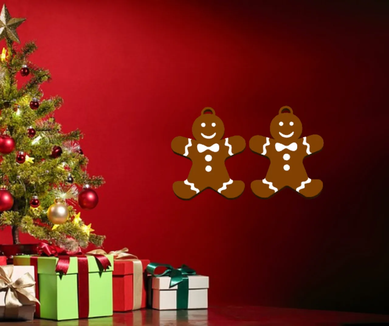 GINGY CHRISTMAS EARRINGS view 4