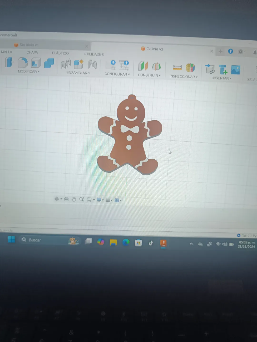 GINGY CHRISTMAS EARRINGS view 2