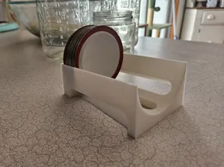 Mason Jar Lid Organizer