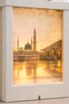 Lithophane panel of Masjid an-Nabawi