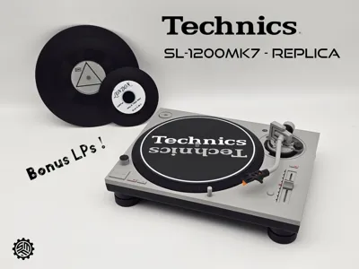 Technics SL-1200MK7 Turntable Replica