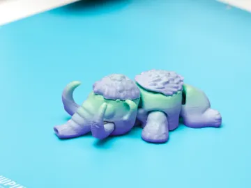 Letrero o emblema decorativo: Flexi Lazy Mammoth — vista de referencia 5
