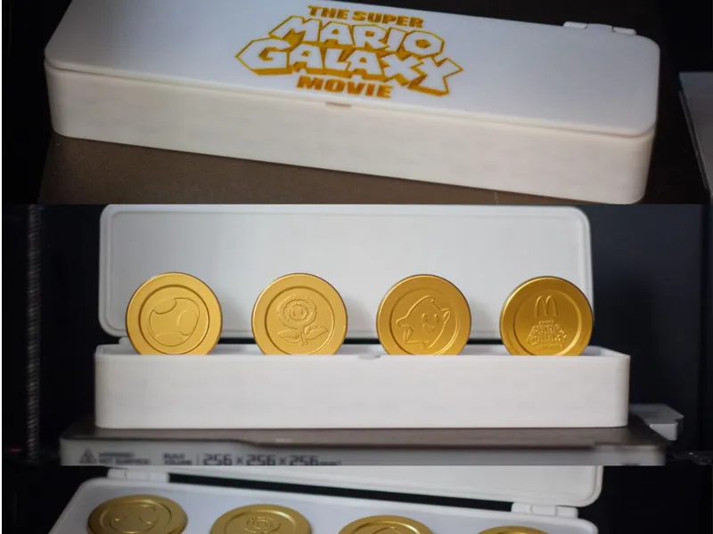 Mario Galaxy Movie Coin Display - McDonald’s
