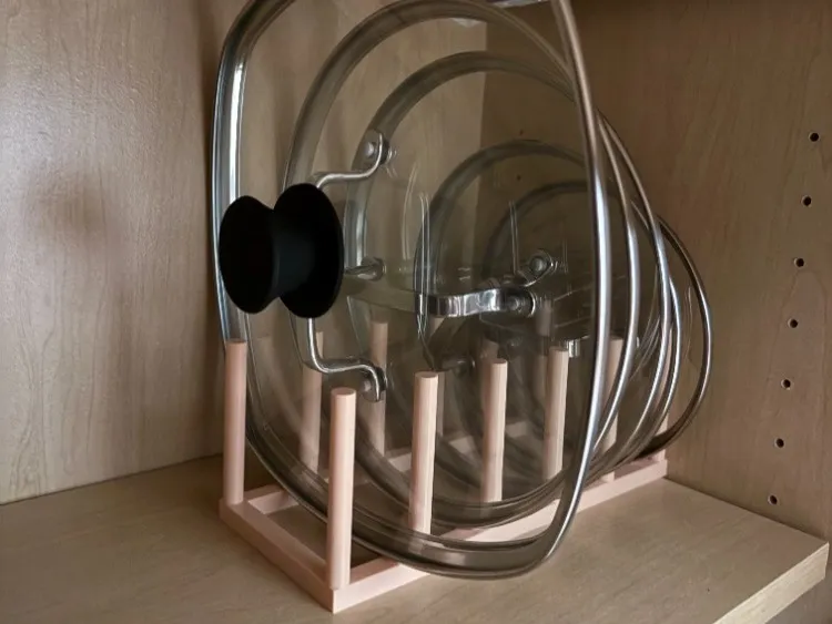 Pots and Pans Lid Rack view 3