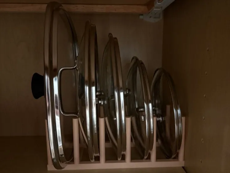 Pots and Pans Lid Rack view 2