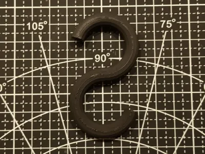 S-shaped hook