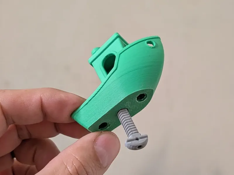 Ornament 3DBenchy STEMFIE Threaded