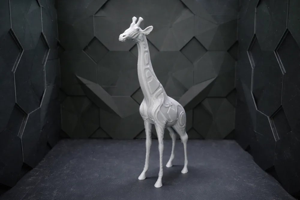 Modern Giraffe – Decorative 3D Figurine Design - Free 3D Print Model ...
