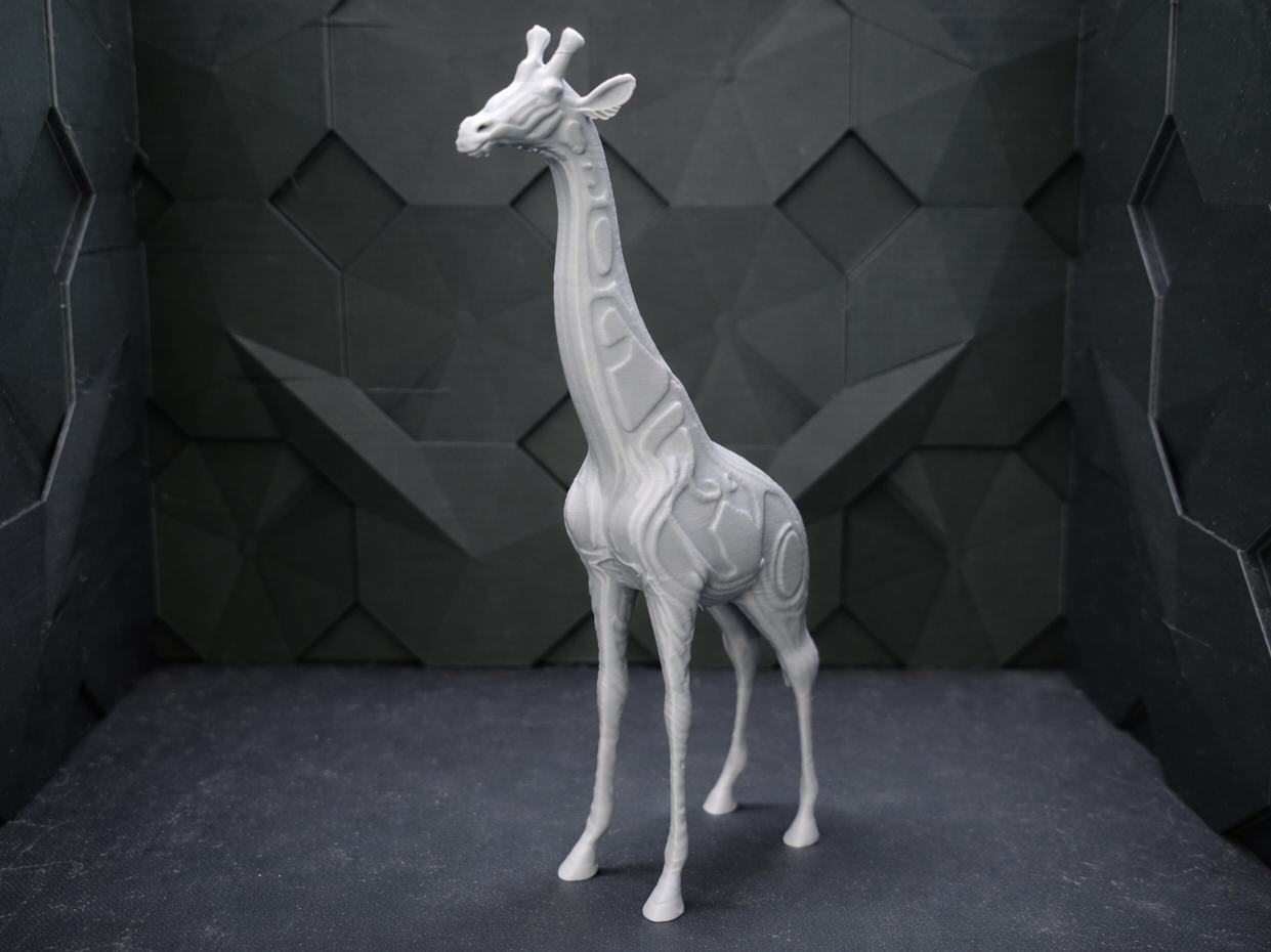 Moderne Giraffe – Dekorative 3D Figur im Design