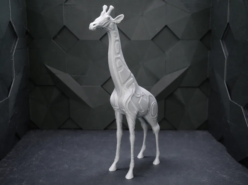 Modern Giraffe – Decorative 3D Figurine Design - Free 3D Print Model ...