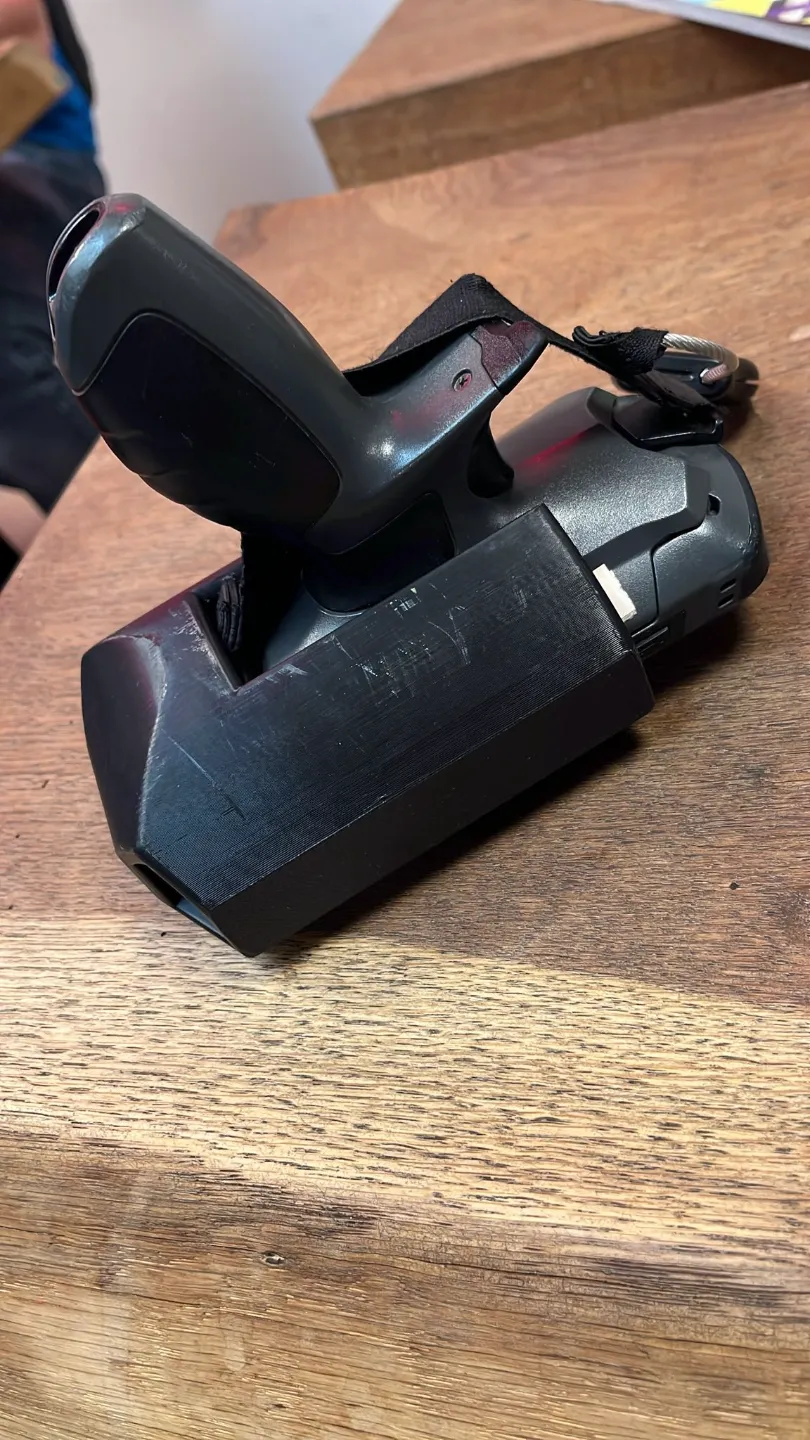 Scanner holster holder for zebra tc70 belt clip by madsie12345 makerworld