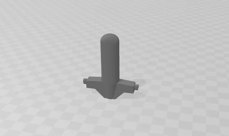 Geberit toilet flush push part