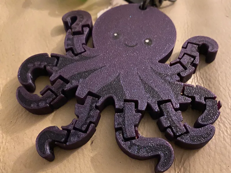 Octopus Flexi Keychain