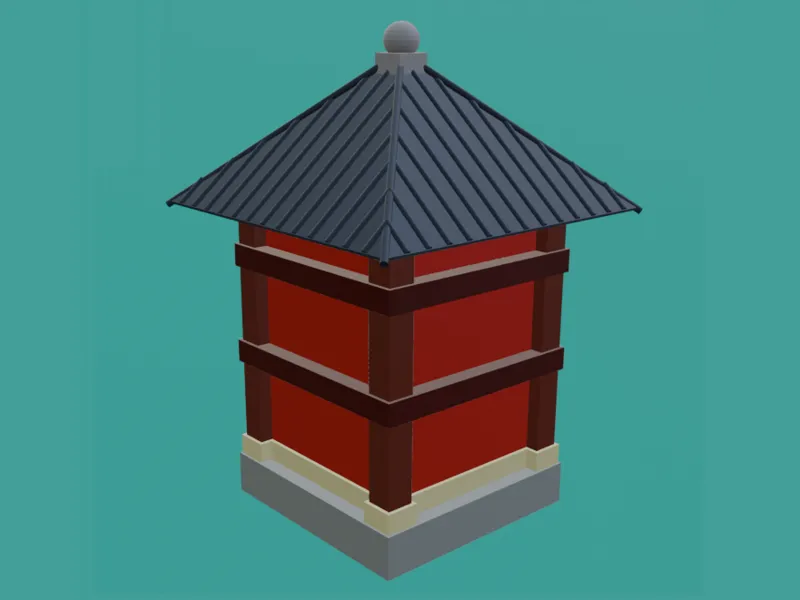 Japanese style container