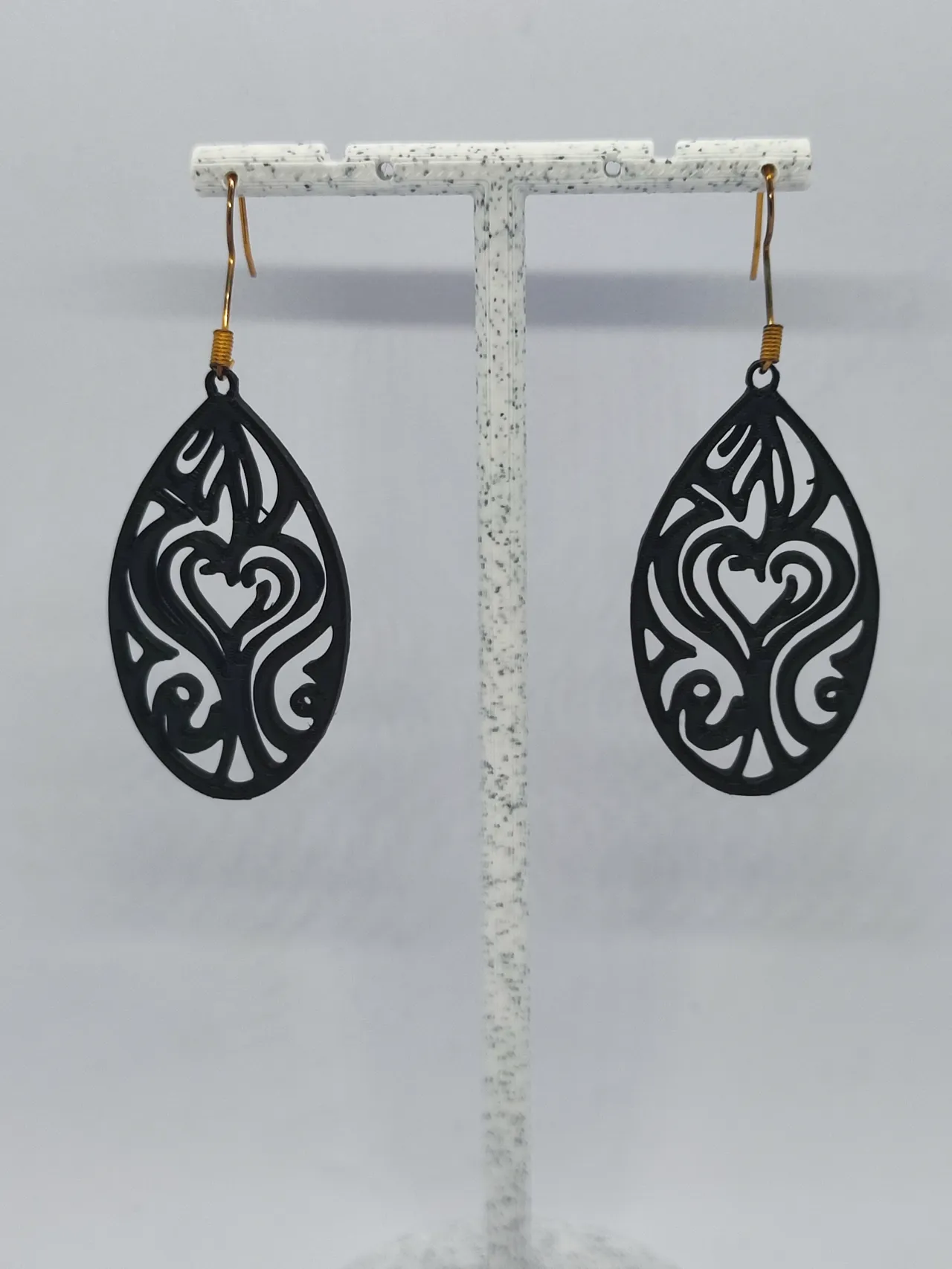 Aretes Ornamento de Corazón view 3