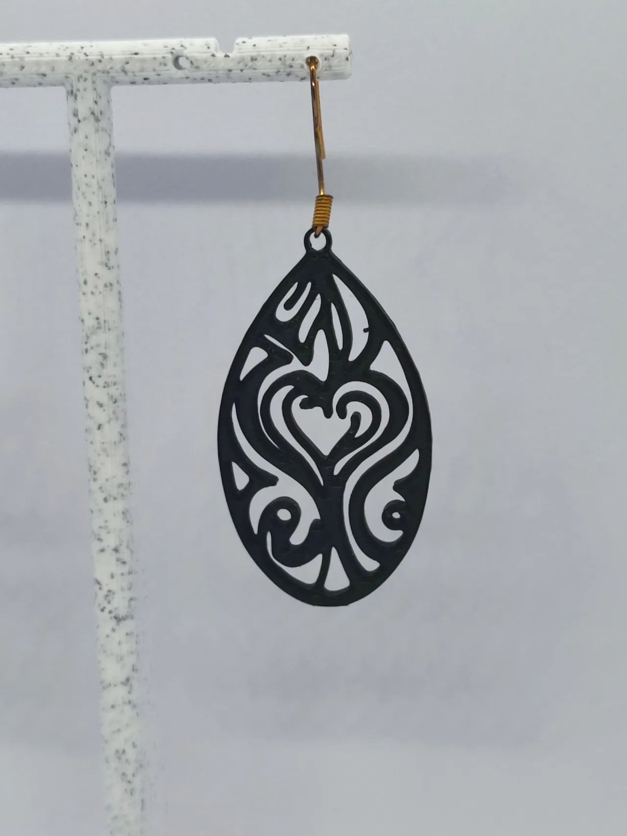 Aretes Ornamento de Corazón view 4