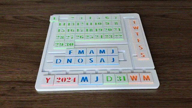 Sliding Calendar(No AMS)
