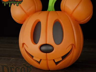 Mickey Halloween Pumpkin