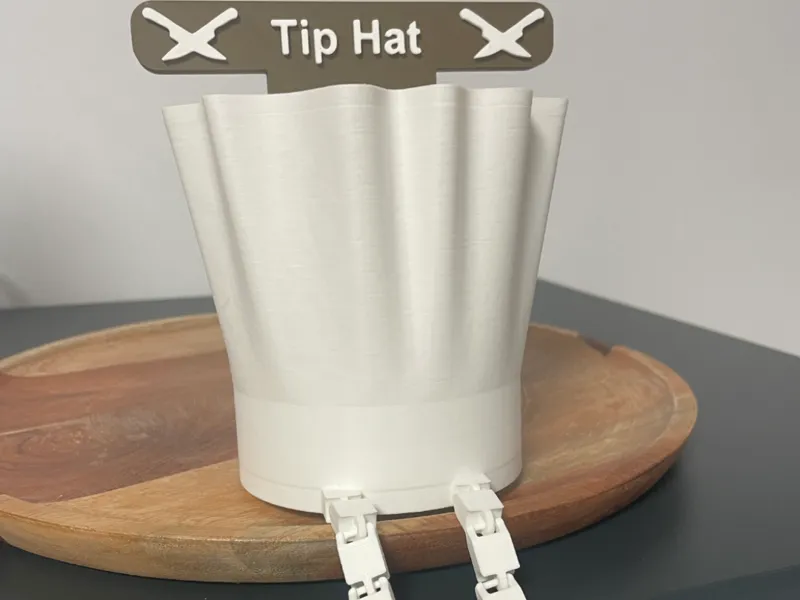Chefs articulated Tip Hat